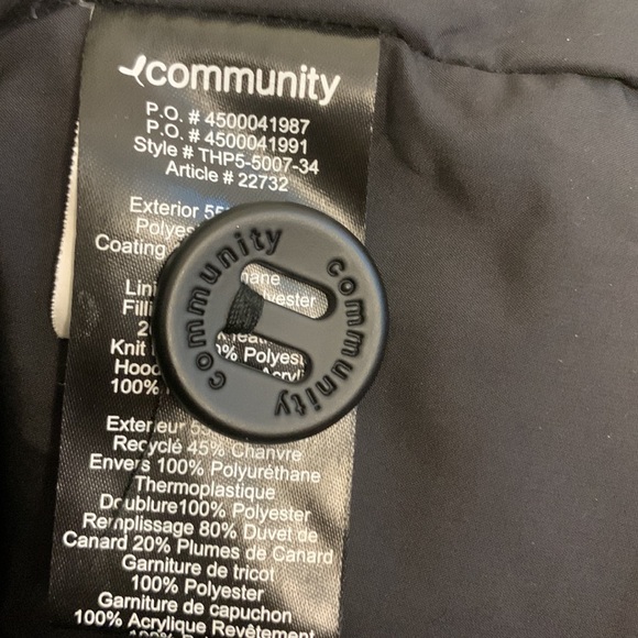 Olive Green Aritzia Community Down Coat - Picture 8 of 12